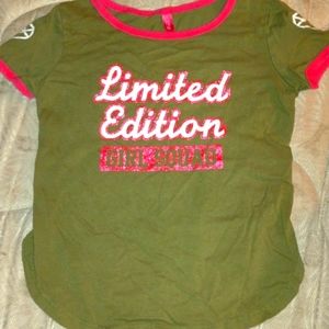 Desiree little girl "limited edition girl squad" tee shirt